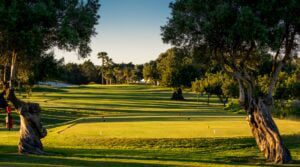 Quinta de Cima Golf Course tee box