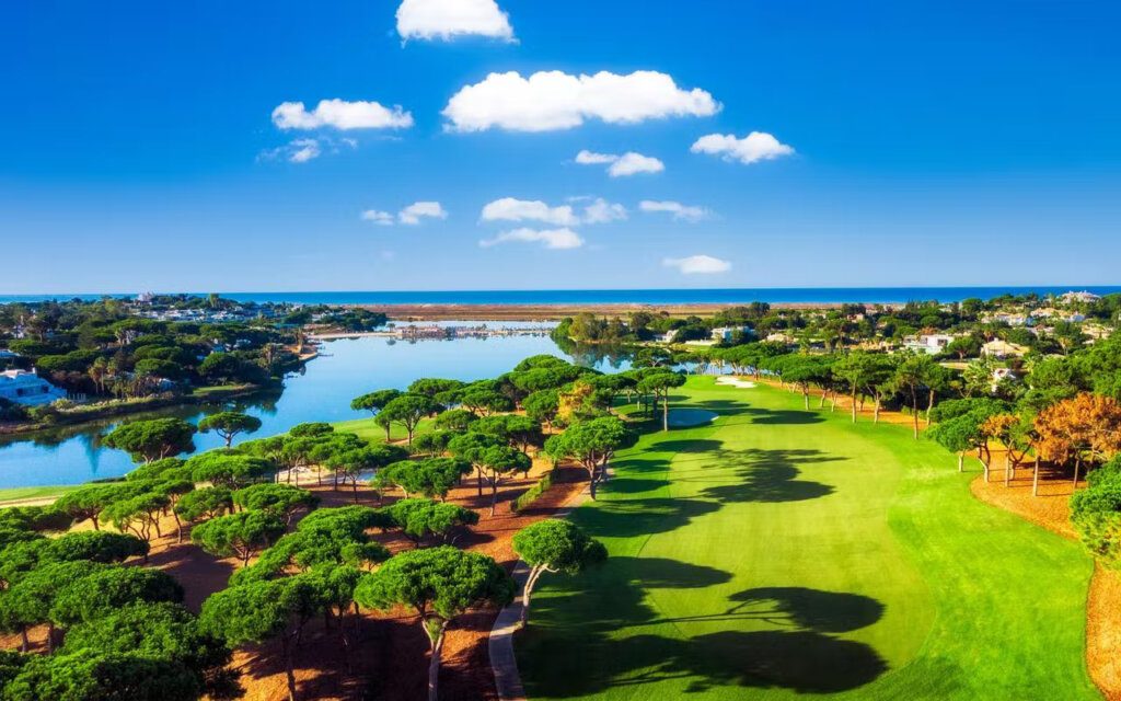 Quinta do Lago South Course aerial