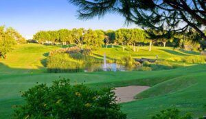 Balaia Golf Course Bunker and Fountain