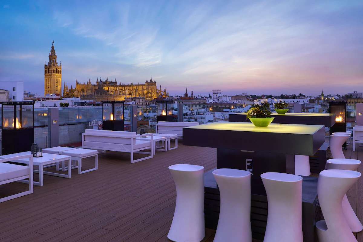 Hotel Inglaterra Sevilla - Roof Terrace